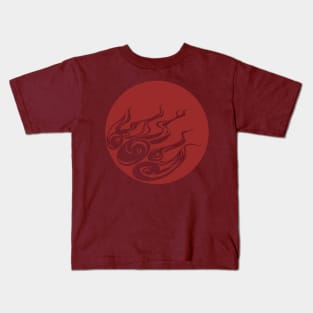 Okami Flames Alternative Kids T-Shirt